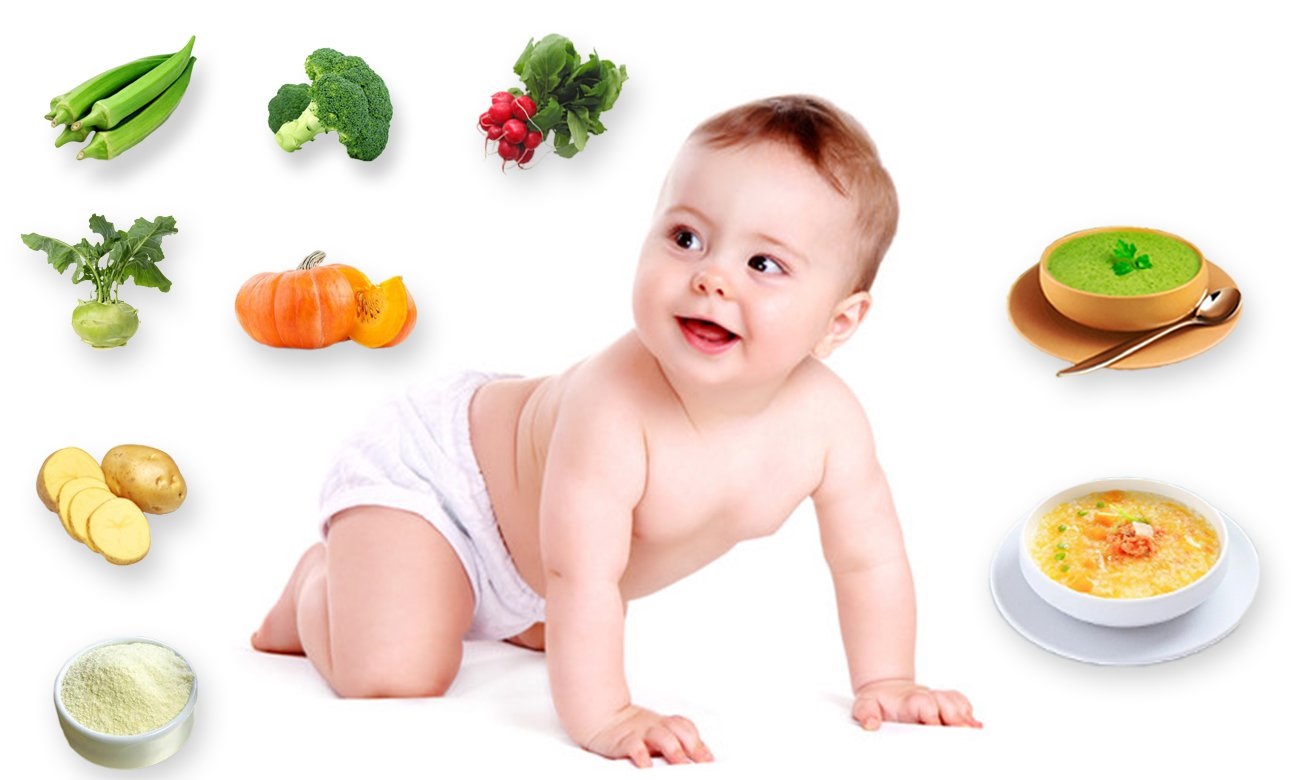 Dinh dưỡng cần thiết cho trẻ trên 6 tháng tuổi