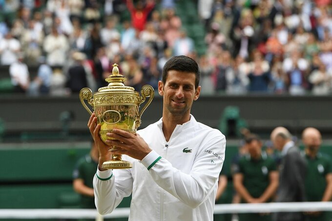 Tay vợt Djokovic mang theo tham vọng tới Olympic Tokyo