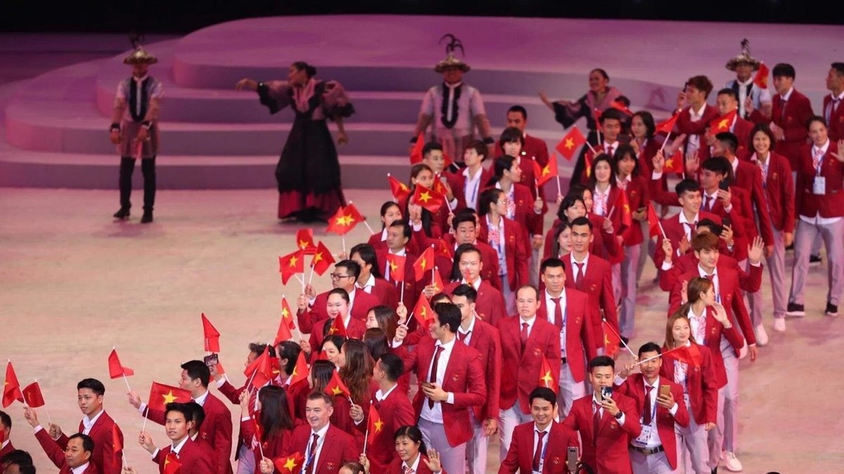 Đoàn Việt Nam có 43 thành viên tham dự 