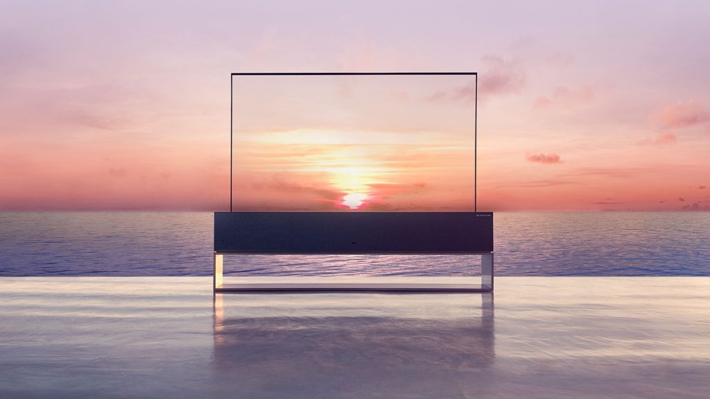 TV OLED R của LG với màn hình cuộn có giá 100.000 USD